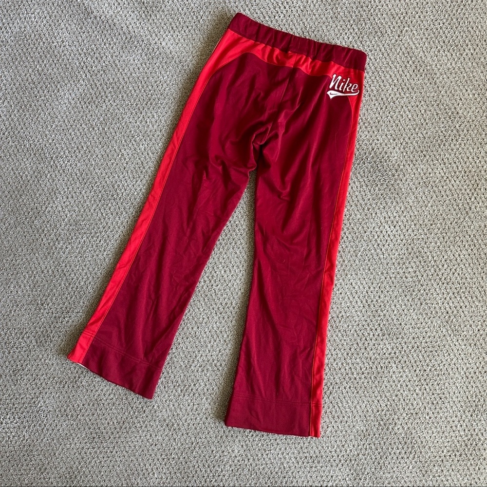 Nike Retro Track Pants – Red & White